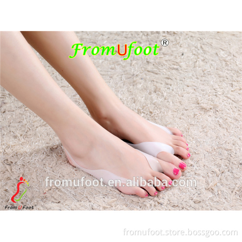 ZRWC10 Best soft gel toe separator Bunion aid toe stretcher Valgus pro toe corector